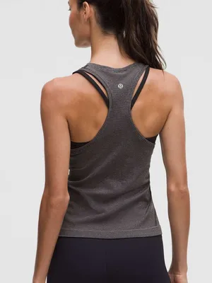 Lululemon Swiftly Tech Racerback Tank Top 2.0 *Waist Length Size 6 Grey thumbnail 2