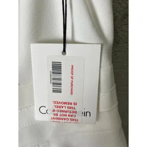 Calvin‎ Klein White Fit & Flare Dress Sleeveless Bridal Shower Cocktail 8 New thumbnail 7