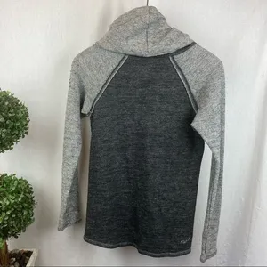 Kuhl Women's Gray Two Tone Long Sleeve Cowl Neck Knit Sweater S thumbnail 3
