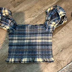 Love Shack Fancy Hersh‎ Plaid Crop Top Size Small thumbnail 3