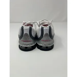 Nike Reax Run 5 Running Shoes Women 5 White Metallic Silver Pink Y2K Retro Gym thumbnail 4
