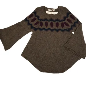 ANTHROPOLOGIE Mohair Wool Blend Sleeping On Snow Sweater-Tunic Women S Boho NWT thumbnail 6