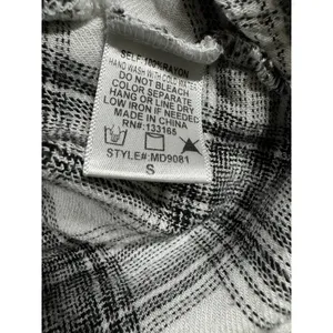Altar'd State Tunic Shirt Women Small 3/4 Sleeve Button Up Tie Back‎ Cottagecore thumbnail 6