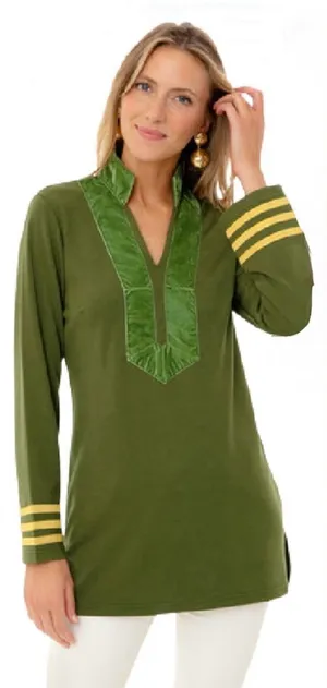 Tuckernuck‎ sail to sable green tunic top size small NWT thumbnail 1