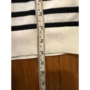 J.Crew striped crewneck exposed seam sweater xs thumbnail 8
