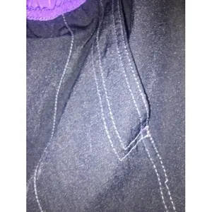 1 Pc Spread Good Cheer Womens Drawstring Scrub Pants Size 3X Scrub Blue Purple thumbnail 5