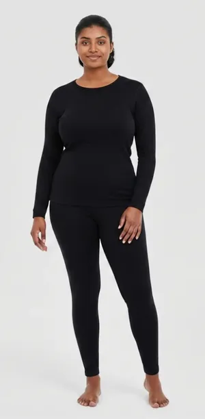 Smartwool women’s classic thermal merino wool base layer bottom legging black L thumbnail 1