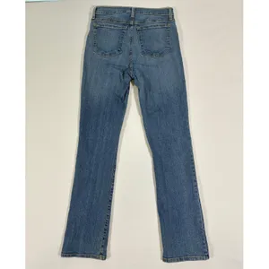 NYDJ Not Your Daughters Jeans Blue Straight Leg High Rise Denim USA Size 8 thumbnail 2