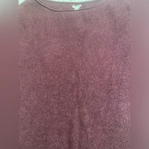 Garage burgundy sweater thumbnail 2