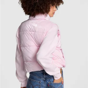 Victoria’s Secret PINK "High Shine Marshmallow Puffer Vest NWOT thumbnail 3