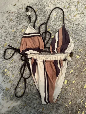 Shopbop SIR. Mahogany String Triangle Bikini thumbnail 2