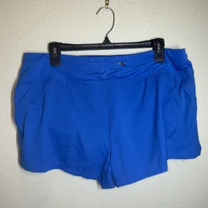 Nike DRI FIT Flex Women's Running Shorts Blue Size XL NWT BQ5927-403 Pocket thumbnail 4