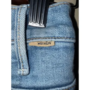 Mother The Hustler Ankle‎ Fray High Rise Flare Jeans Light Blue WashSz 24 thumbnail 8