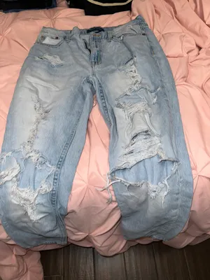 Aeropostale Ripped “Mom” Jeans thumbnail 1