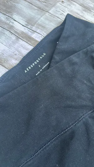 Aeropostale Overlap / Cross Waist Leggings thumbnail 2