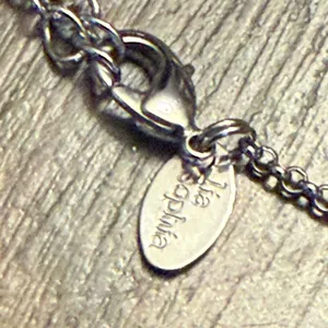LIA SOPHIA Delicate Silver Station Necklace - 24”Long Layering Chain thumbnail 5