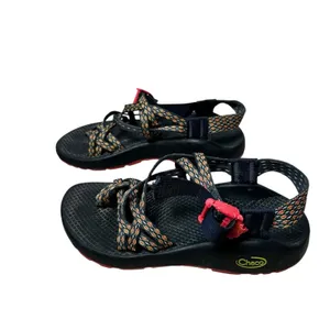 Chacos ZX/2‎ Black Yellow & Pink Sport Sandals Size 6 thumbnail 2