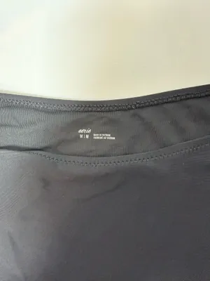 Aerie Mid-rise Bikini Bottom Solid Black Full Coverage thumbnail 8