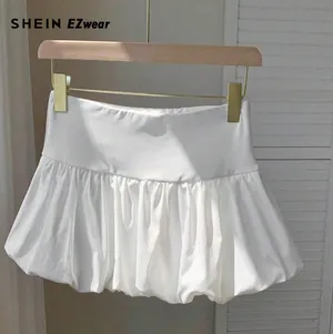 White SHEIN bubble skirt thumbnail 2