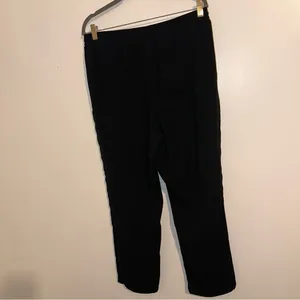 A New Day Business Casual Cinched Waist w/ Drawstring pants Black Large thumbnail 4
