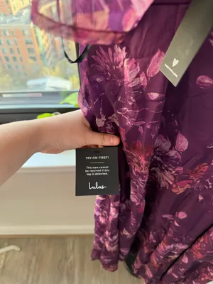 Lulus Purple Midi Dress thumbnail 7