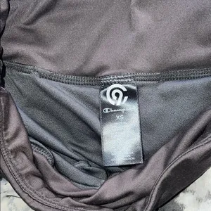 Champion‎ Black and Gray Athletic Shorts with Camo Pattern thumbnail 2