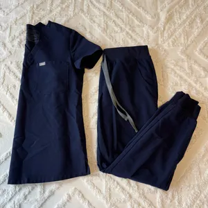 Figs Navy Blue Scrub Set thumbnail 1