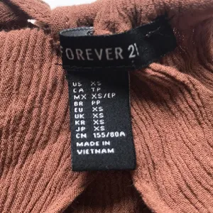 Forever 21 High Neck Chestnut Crepe Maxi Dress thumbnail 6