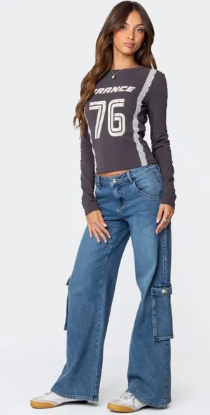Edikted Top Long Sleeve thumbnail 1