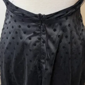 Jacquard Dress Sz 6 Halter Open Back Little Black Goth Evening Party‎ thumbnail 6