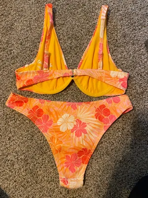Cabana Del Sol Bikini Set Pink thumbnail 2