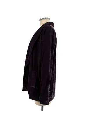 Free People Yesterdays Muse Velvet Jacket Size Small thumbnail 4