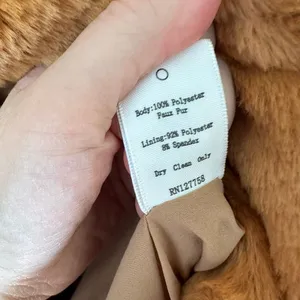Mural Women’s Small Faux Fur Coat thumbnail 4