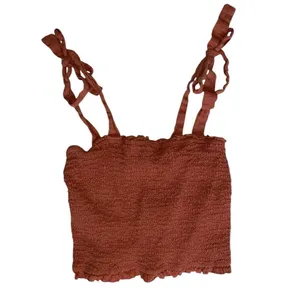 Abercrombie & Fitch Ruched Crop Top Size S thumbnail 2