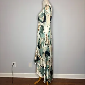 Luxxel - Multicolor Long Sleeve Cut Out Dress thumbnail 4