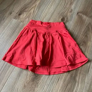 Gilly Hicks Go Energize Skort XS Coral Red High Rise Tennis Athletic Skirt thumbnail 2