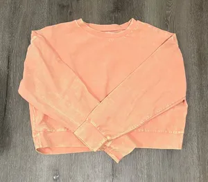 Pink Lily Sweatshirt Cropped thumbnail 1