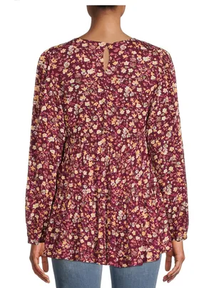 women's floral shirt thumbnail 2