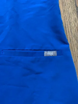 FIGS Blue Technical Collection Top XS thumbnail 2