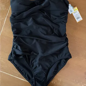 Kona Sol Black One Piece Swimsuit thumbnail 1