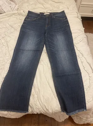 Harper Heritage High Rise Straight Jeans thumbnail 1