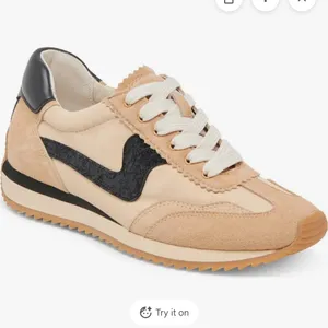 Dolce Vita B.NTCD Athletic Sneakers in Cream and Black thumbnail 2
