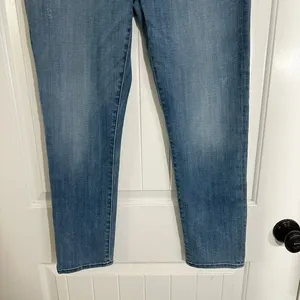 7 For All Mankind Josephina Straight High Rise Blue Jeans‎ Womens Size 29 thumbnail 3
