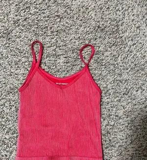 Bella Seamless Tank Top Red thumbnail 2