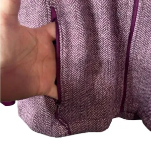 Columbia JACKET SIZE M Holy Glow herringbone PURPLE WOMANS OUTDOOR GORPCORE thumbnail 4