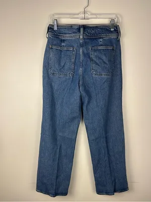 J.‎ Crew Slim Wide Leg Stacked Buttons High Rise Women’s Sz 26 thumbnail 8