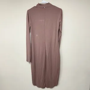 Kit and Ace Mauve Mock Neck Long Sleeve Dress Medium Women thumbnail 7