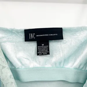 INC Womens‎ Blue Crushed Velvet Lace Trim Y2K Fairycore Spring Cami Top Size M thumbnail 4