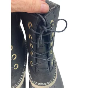 Sorel Women’s Boots Size 6 Black Waterproof Snow Ski Outdoor Laces Winter Lined thumbnail 10