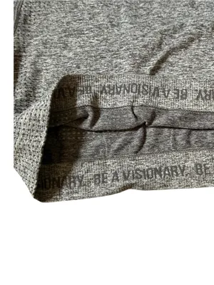 Gymshark Women Vital Crop Top Size Small Grey Seamless Long Sleeve Athletic thumbnail 7
